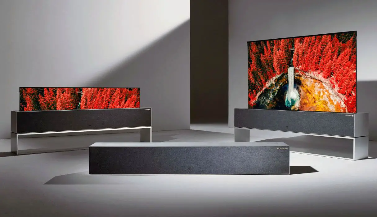 LG Rollable OLED Ultra HD TV - Dual View