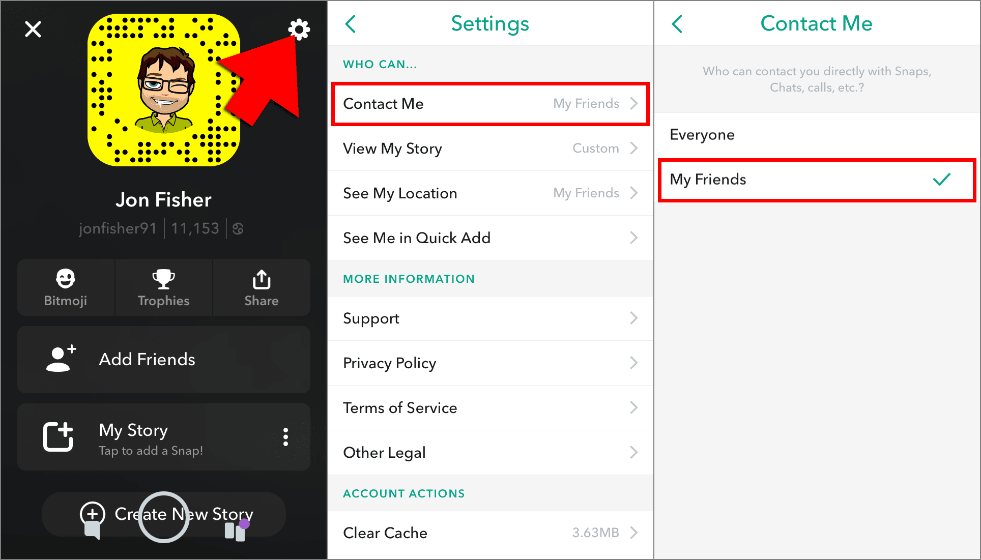 view snapchat profile online