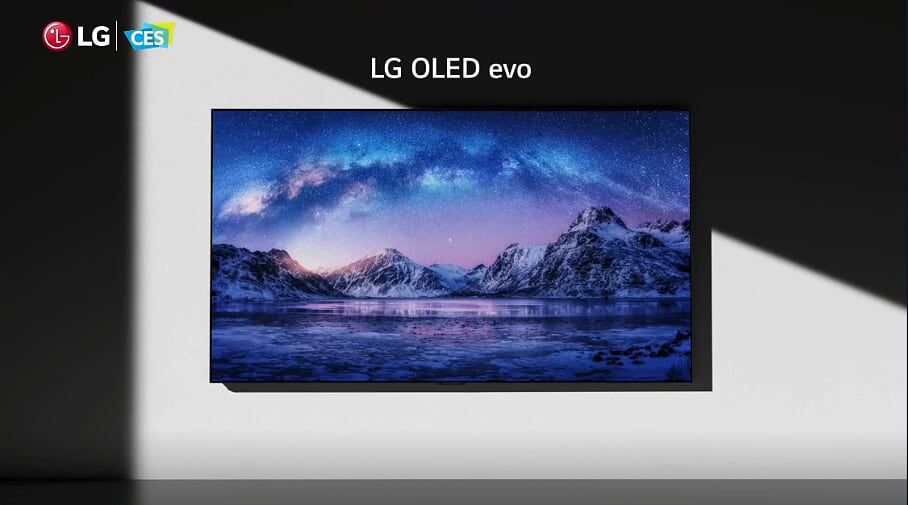 LG OLED evo TV 