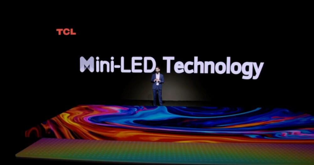 TCL Mini-LED Technology slide