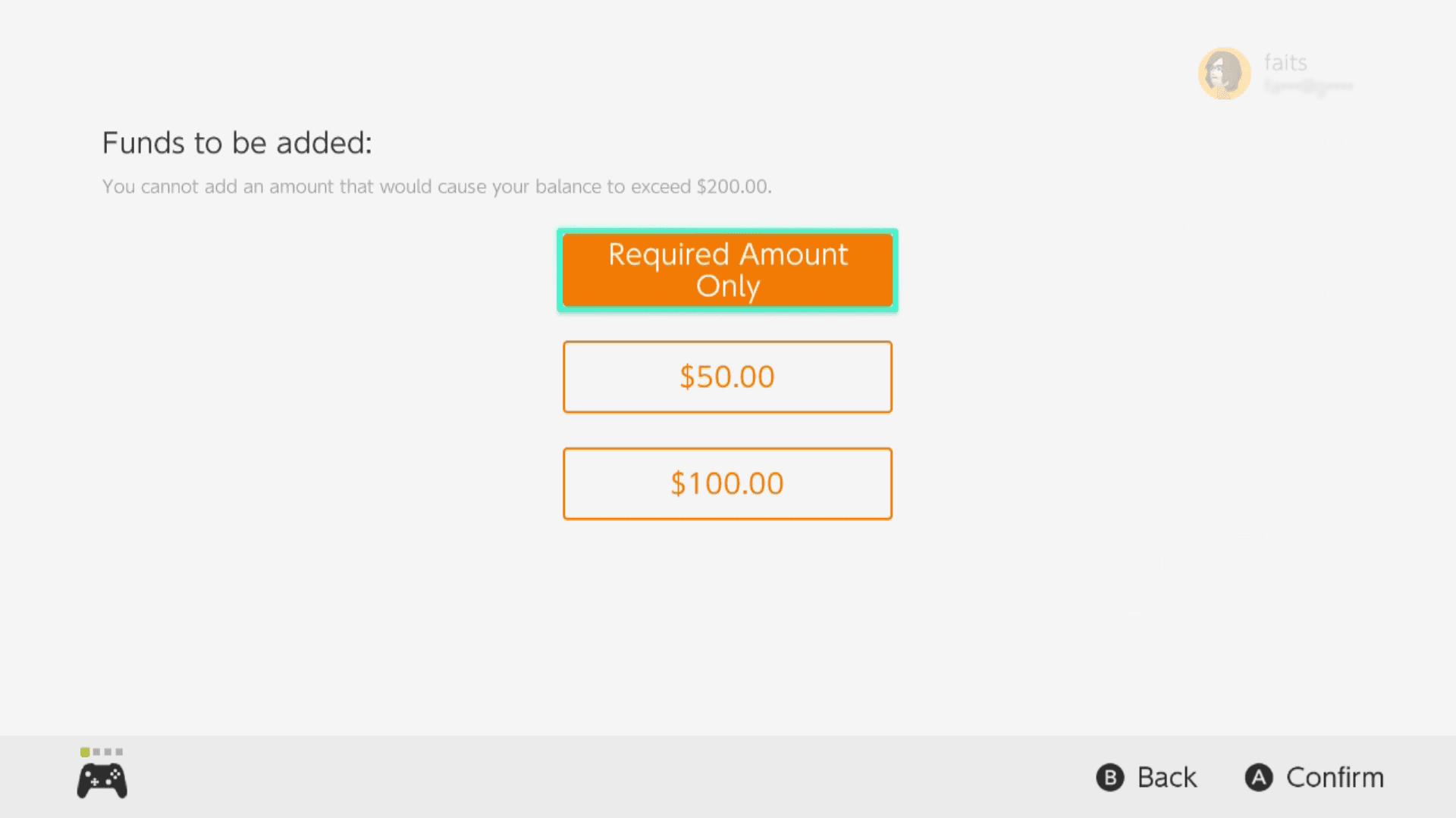 Obligatoriskt belopp Endast markerat i Nintendo eShop.