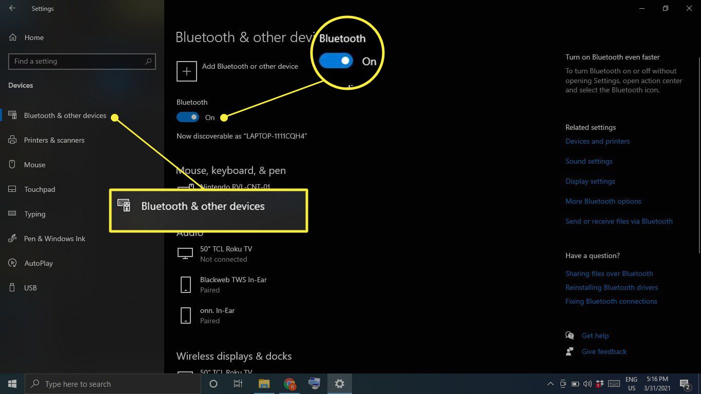 S h r aktiverar du bluetooth p windows 10 2022