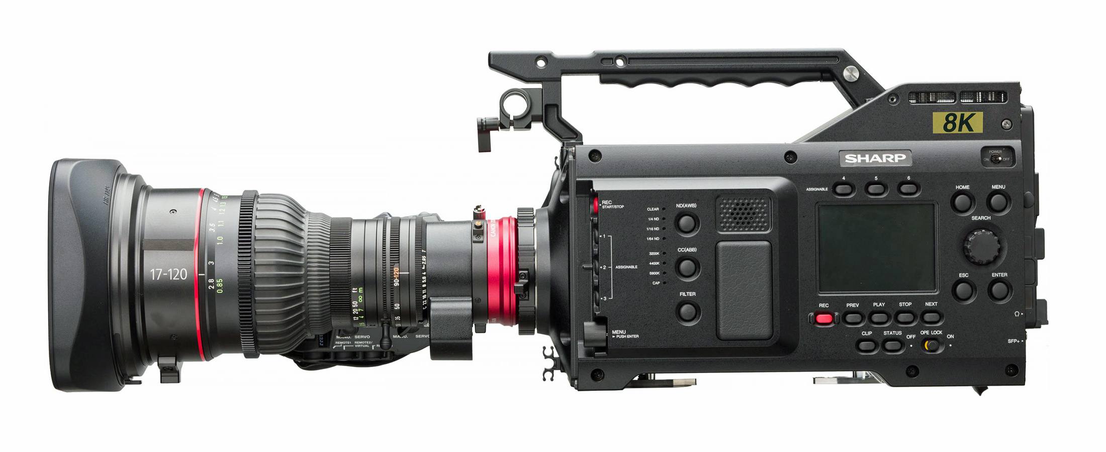 Sharp 8C-B60A 8K videokamera