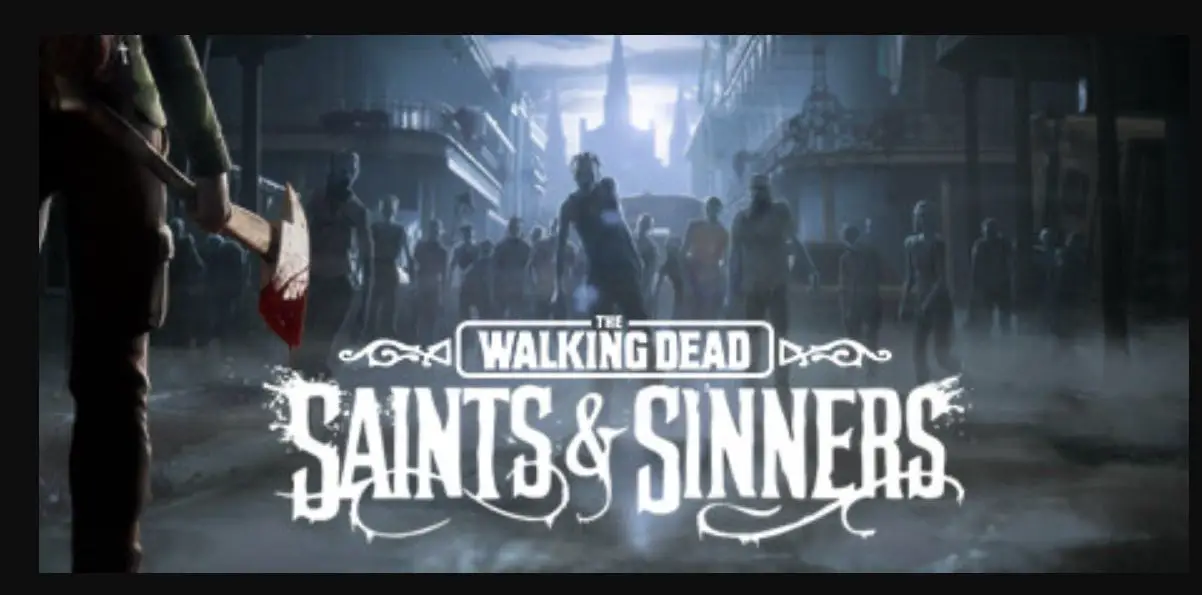 Skärmdump av Walking Dead Saints and Sinners VR-spel
