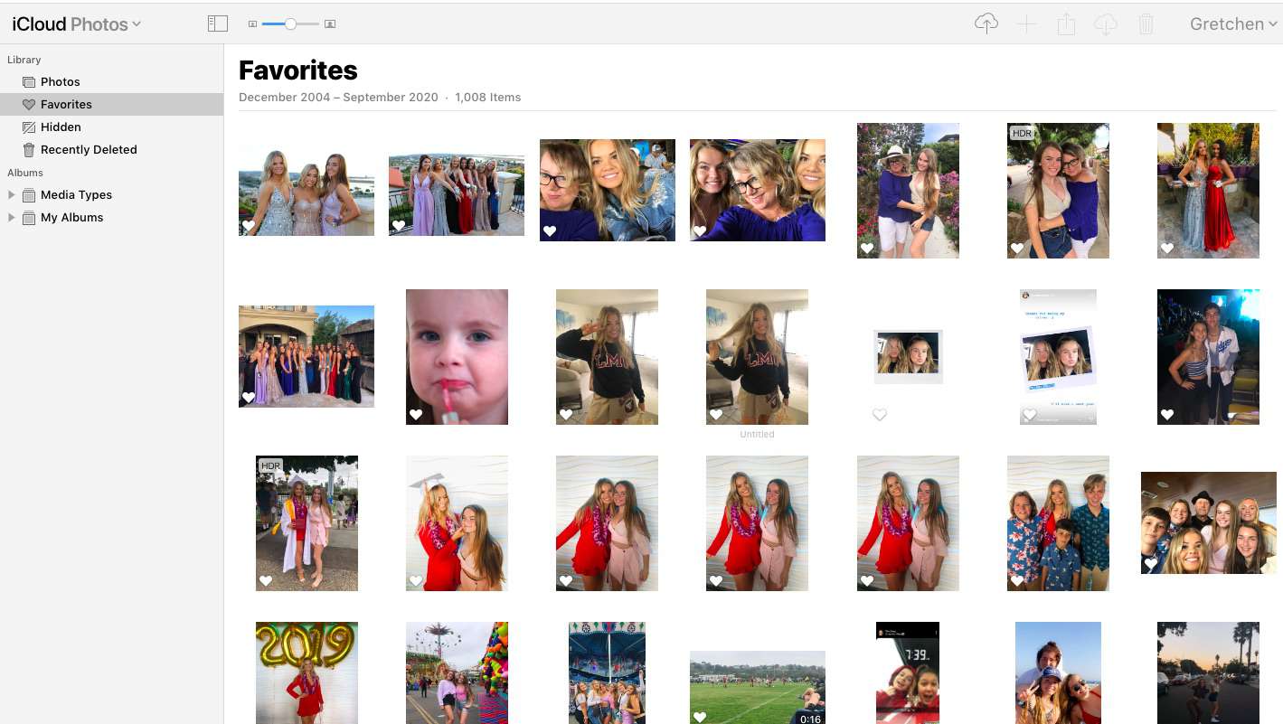 Apple iCloud-foton för delning av foto och video