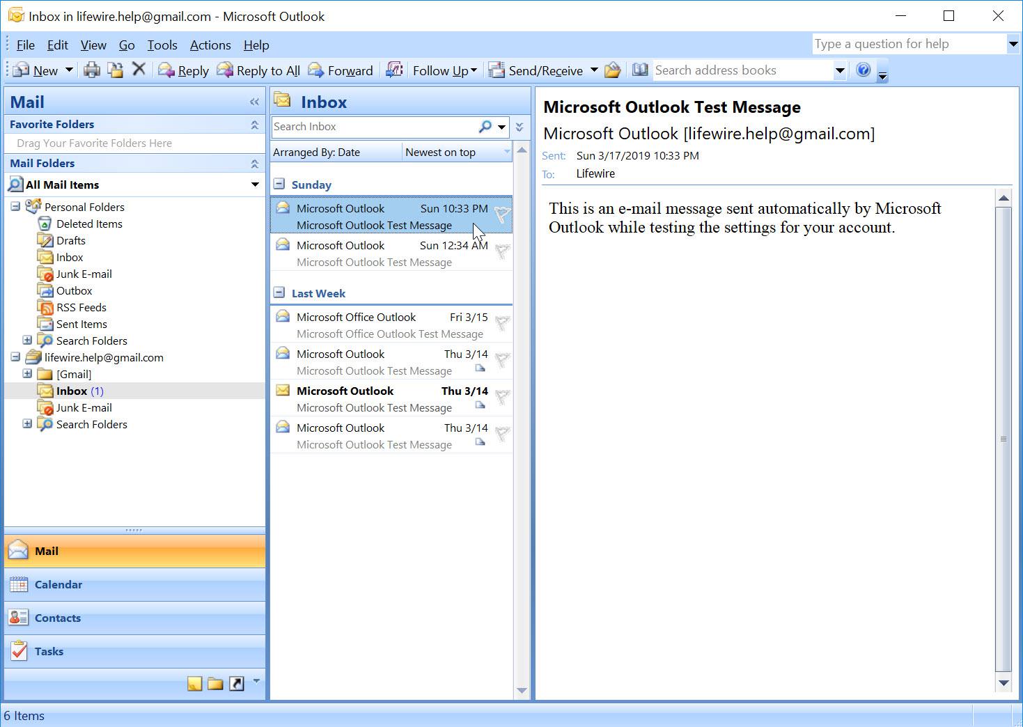 Outlook 2007 med e-post för att vidarebefordra vald