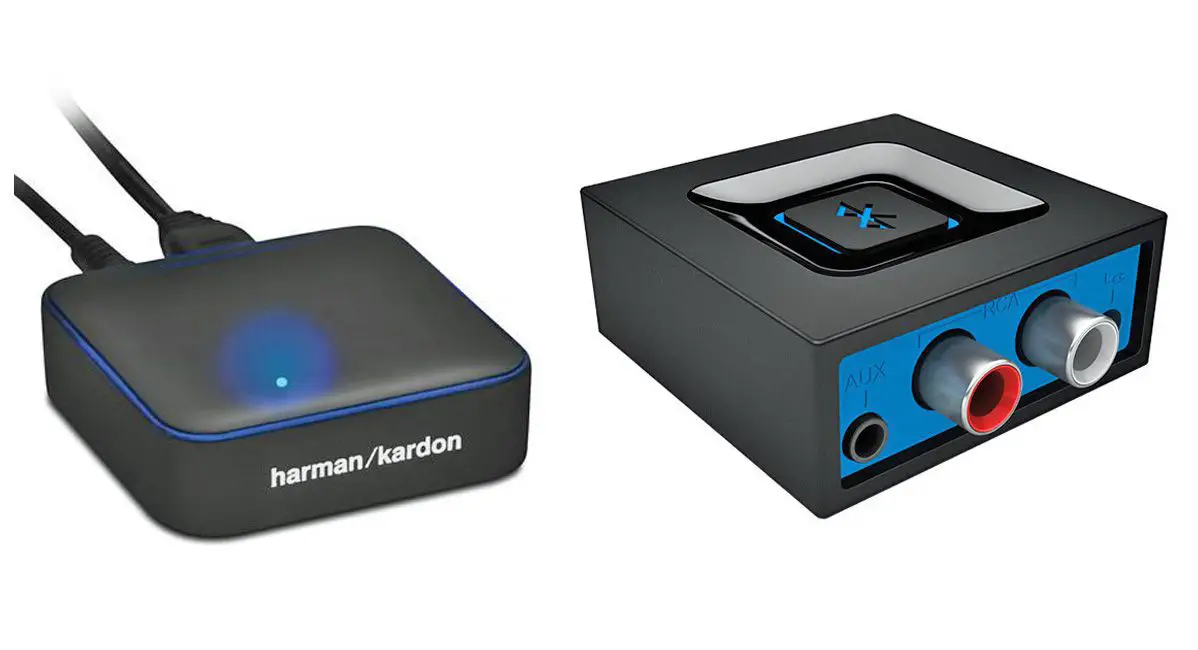 Harmon Kardon BTA-10 och Logitech Bluetooth-ljudmottagare