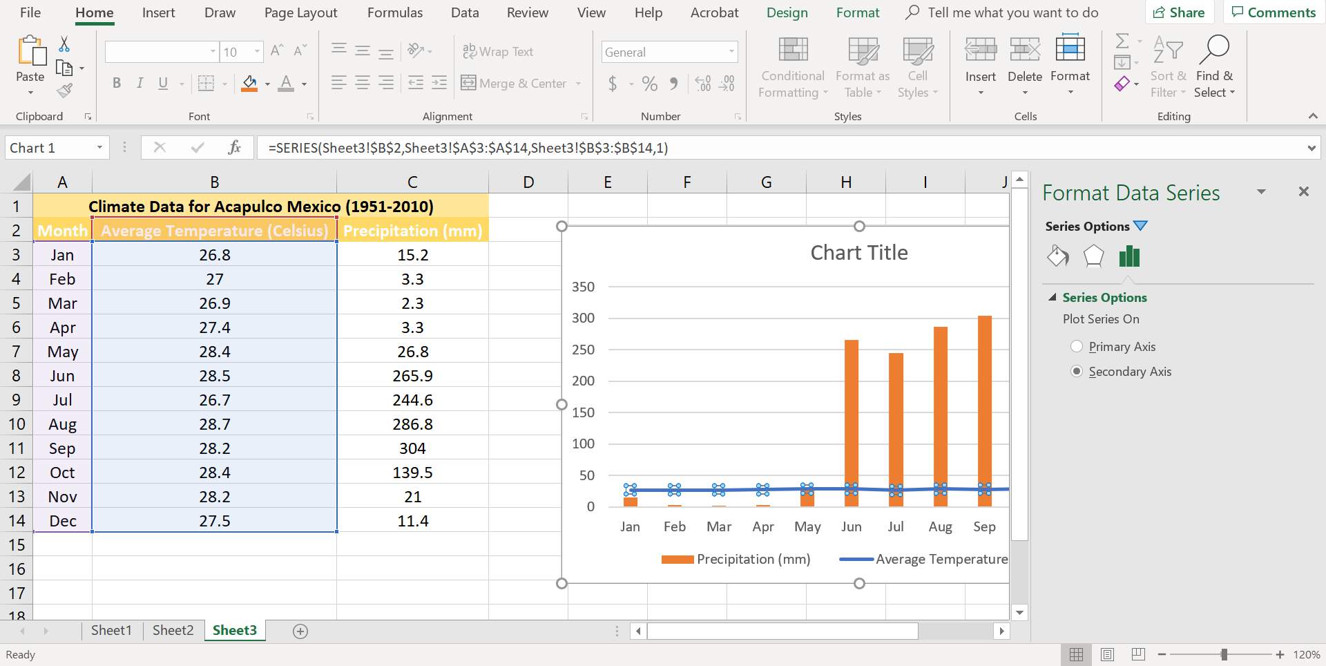 Dialogrutan Format Data Series i Excel