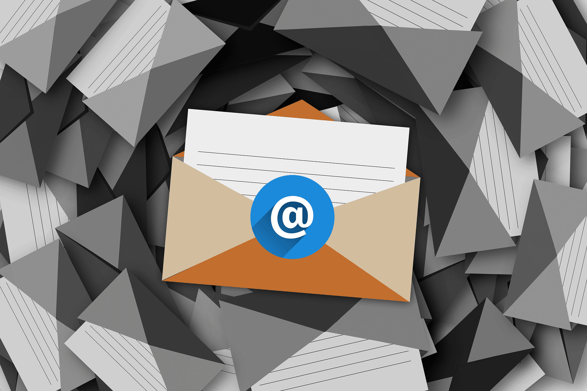 E-post och kuvert illustration