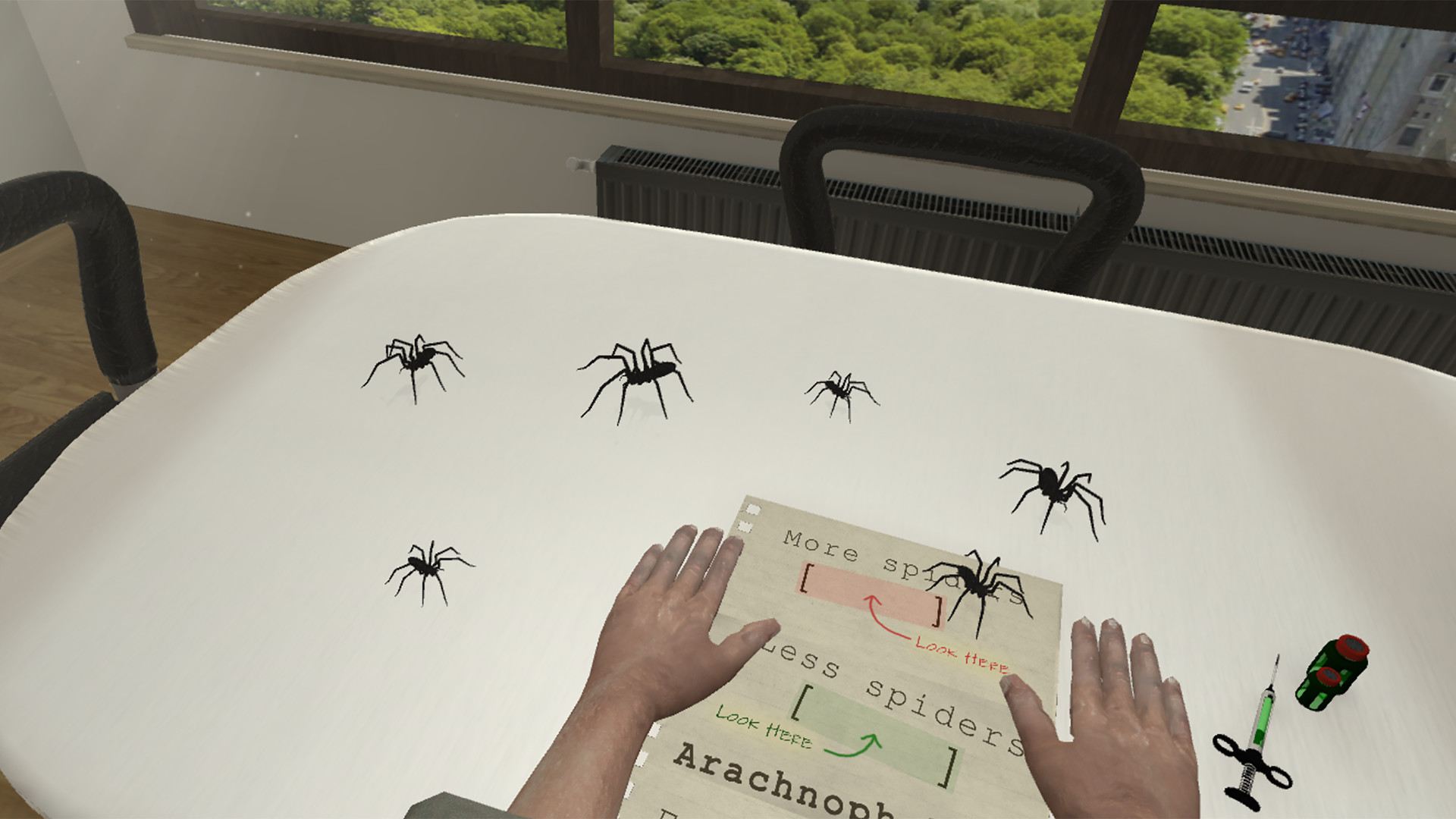 Arachnophobia (VR-app)