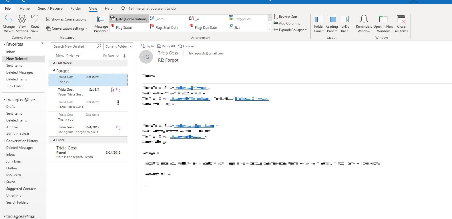 Hur Man Ser E post Grupperad Efter Konversationstr d I Outlook 2023