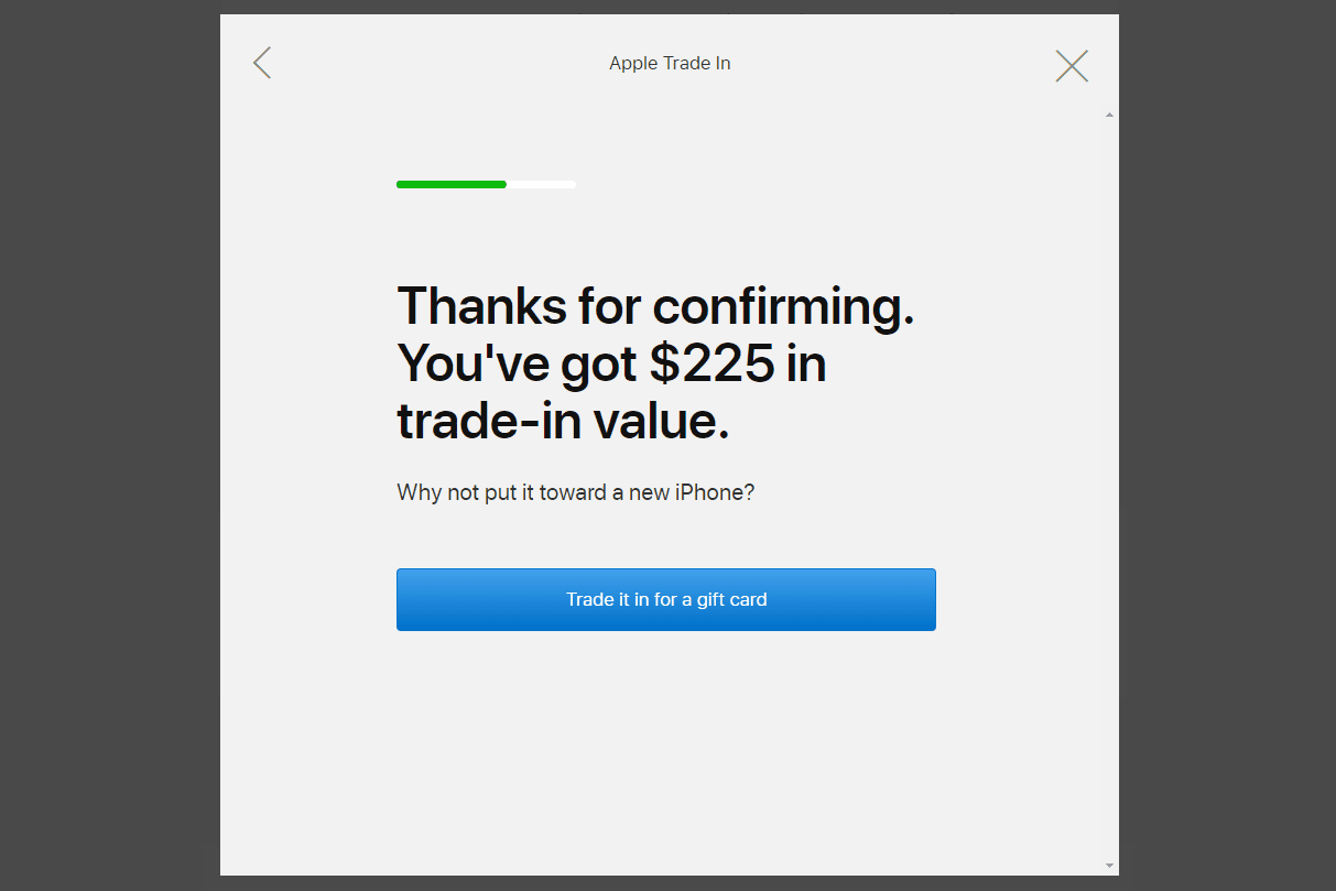 iPhone-värde från Apple Trade In