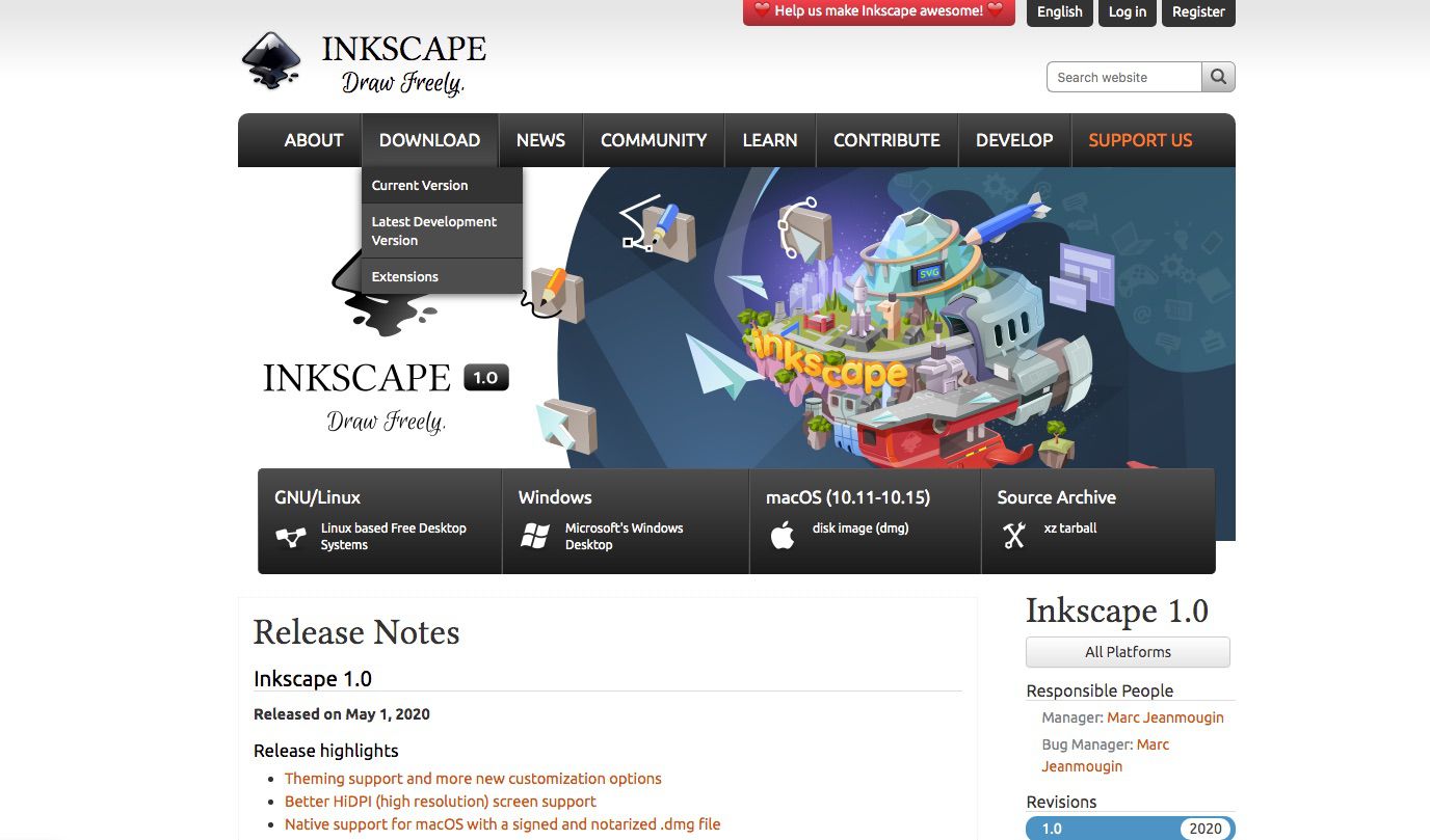 Ladda ner Inkspace från Inkspace-webbplatsen