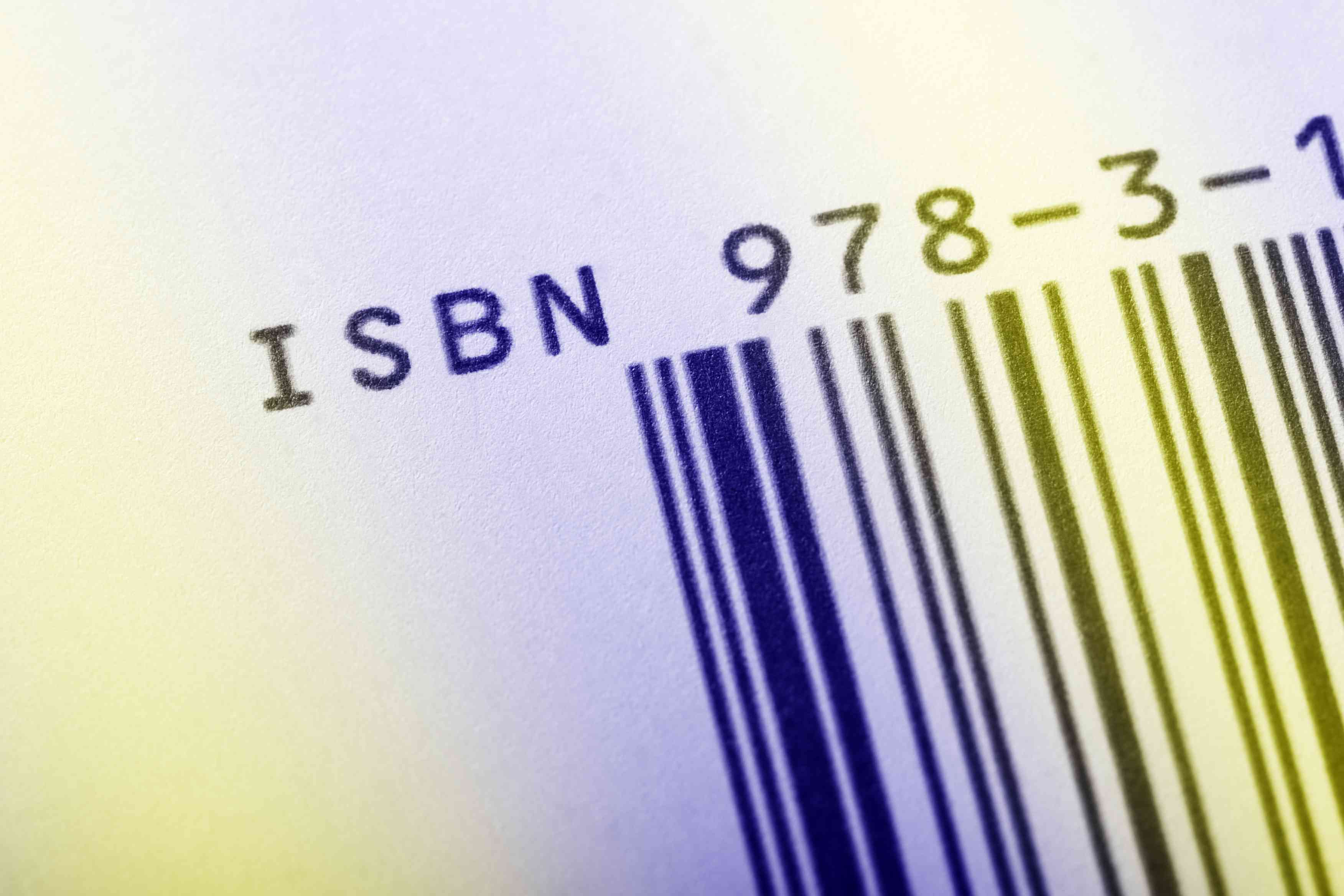 ISBN-kod på en bok