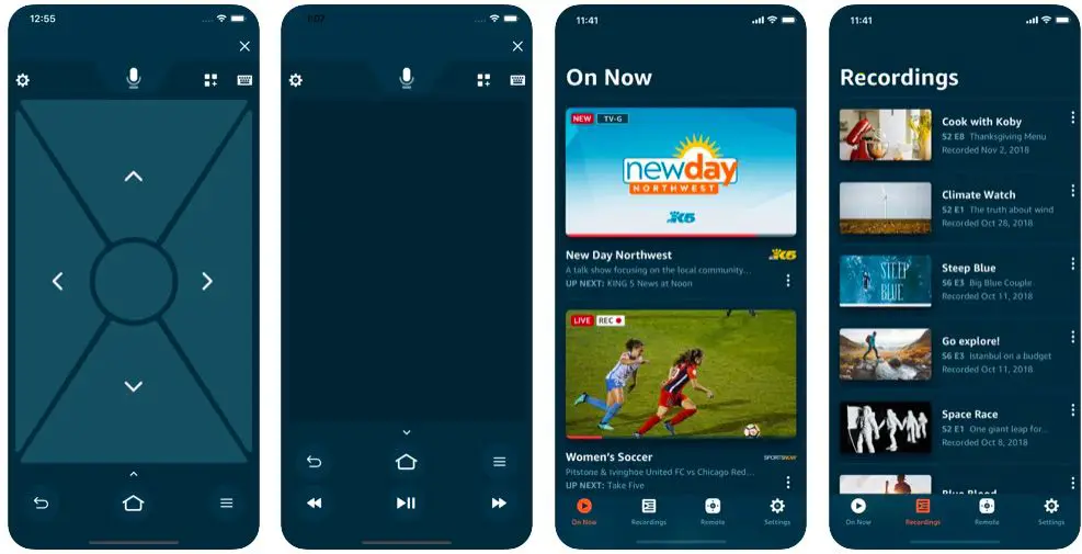 Amazon Fire TV Remote app i App Store