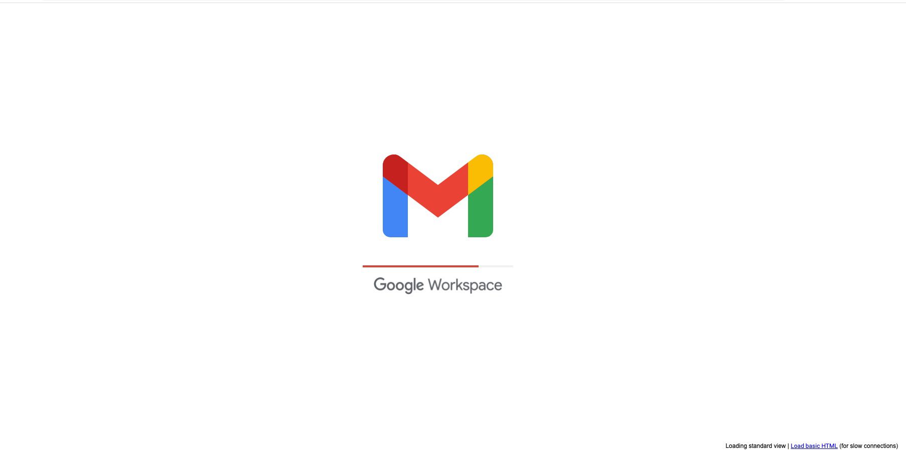 Google Workspace laddas i Gmail