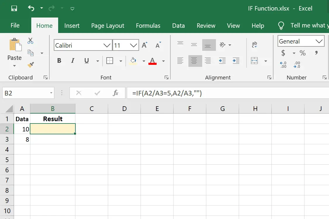 Excel IF-formel med beräkningar
