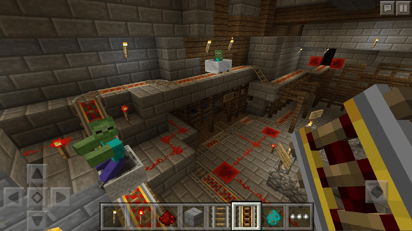 Minecraft underjordisk järnväg