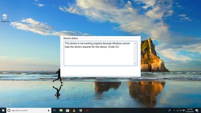 Felkod 31 på skrivbordet i Windows 10
