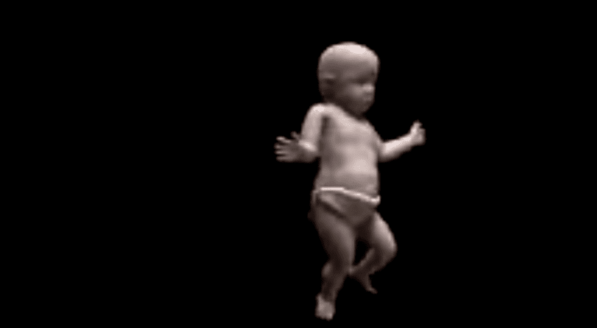Skärmdump av Dancing Baby
