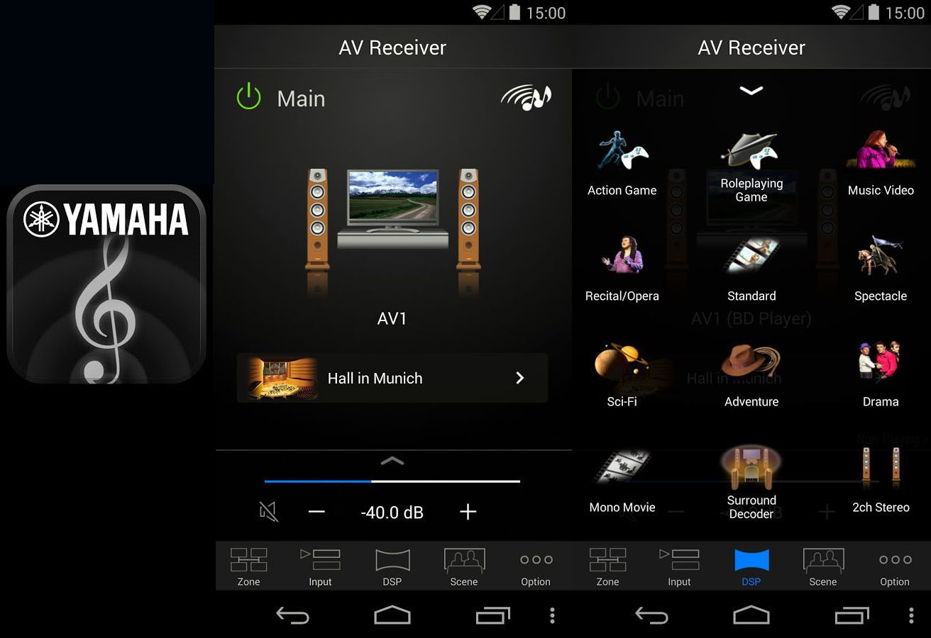 Yamaha AV Controller-app