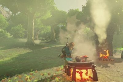 Länka matlagning i The Legend of Zelda: Breath of the Wild