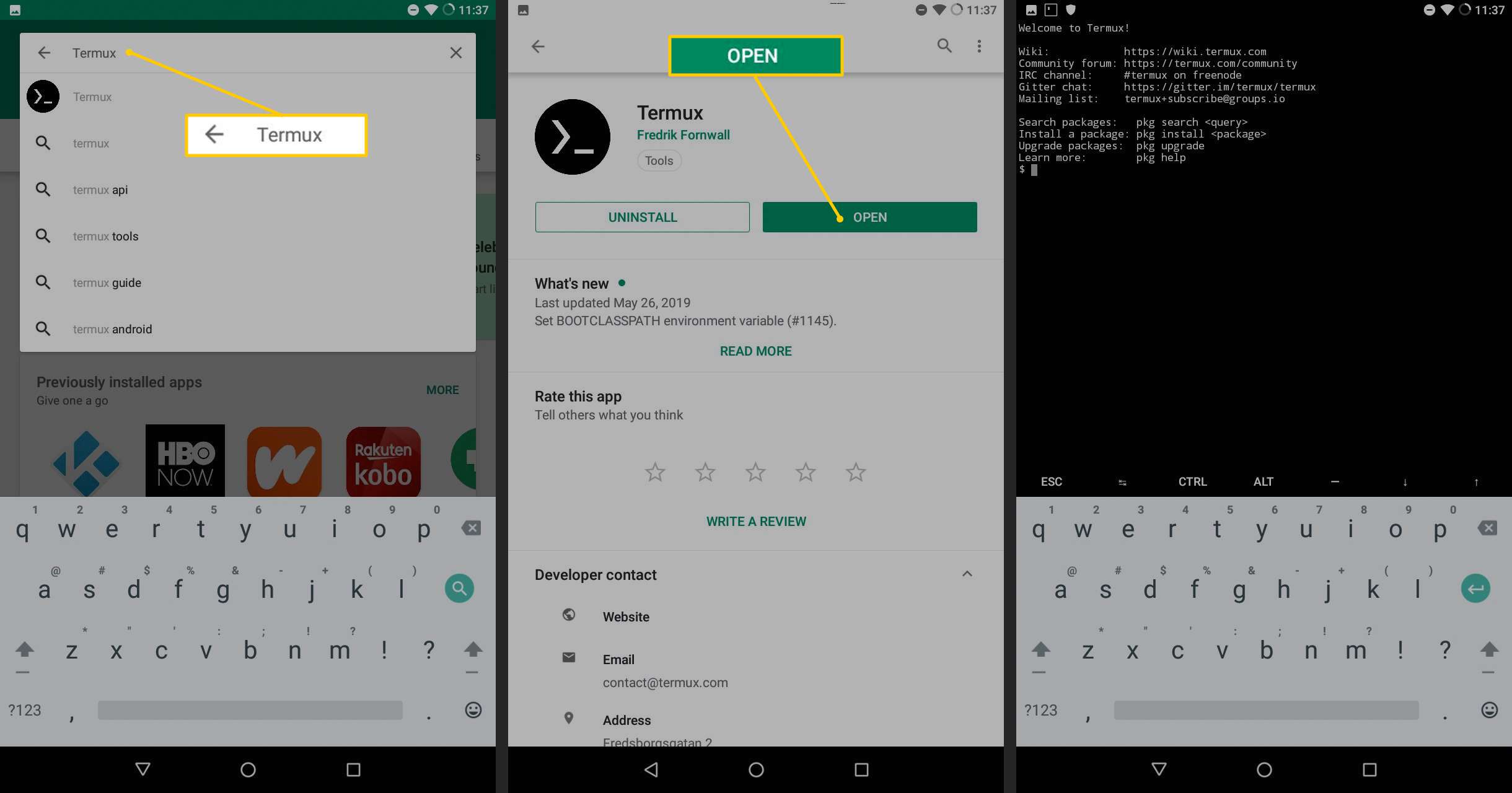 Как vzlomat wifi na android cherez termux