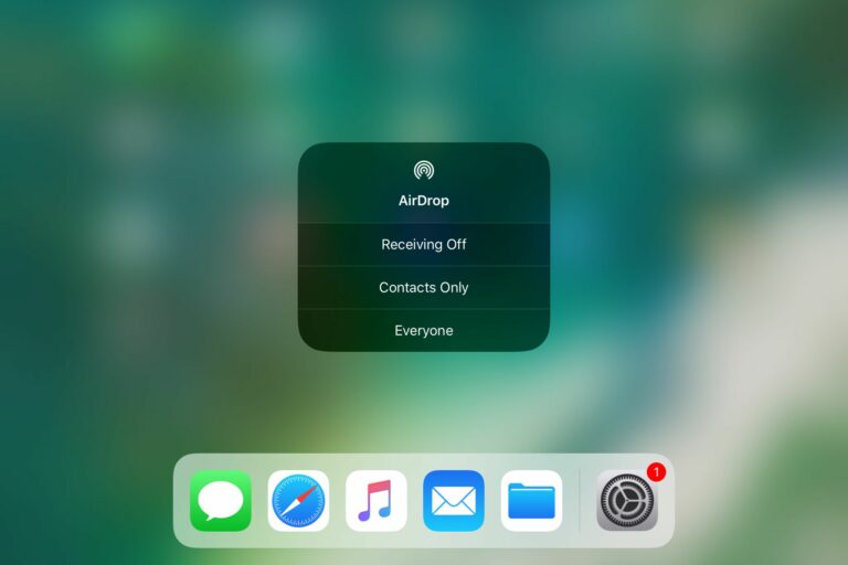 Så här får du tillgång till AirDrop i iOS Control Center - 2021