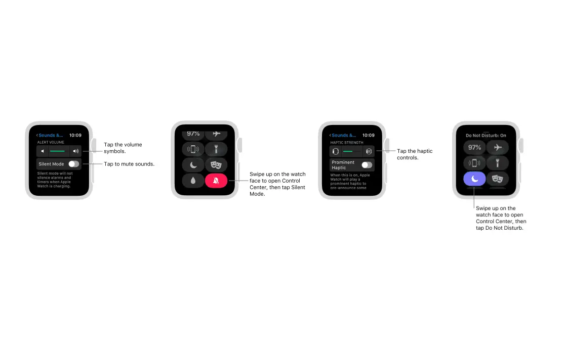 Inställningar för Apple Watch.