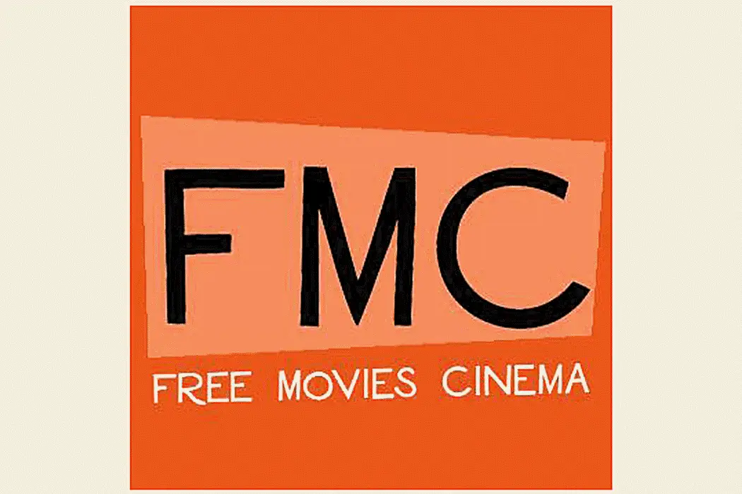 Logotyp för gratis online dokumentär visningssajt The Free Movies Cinema.
