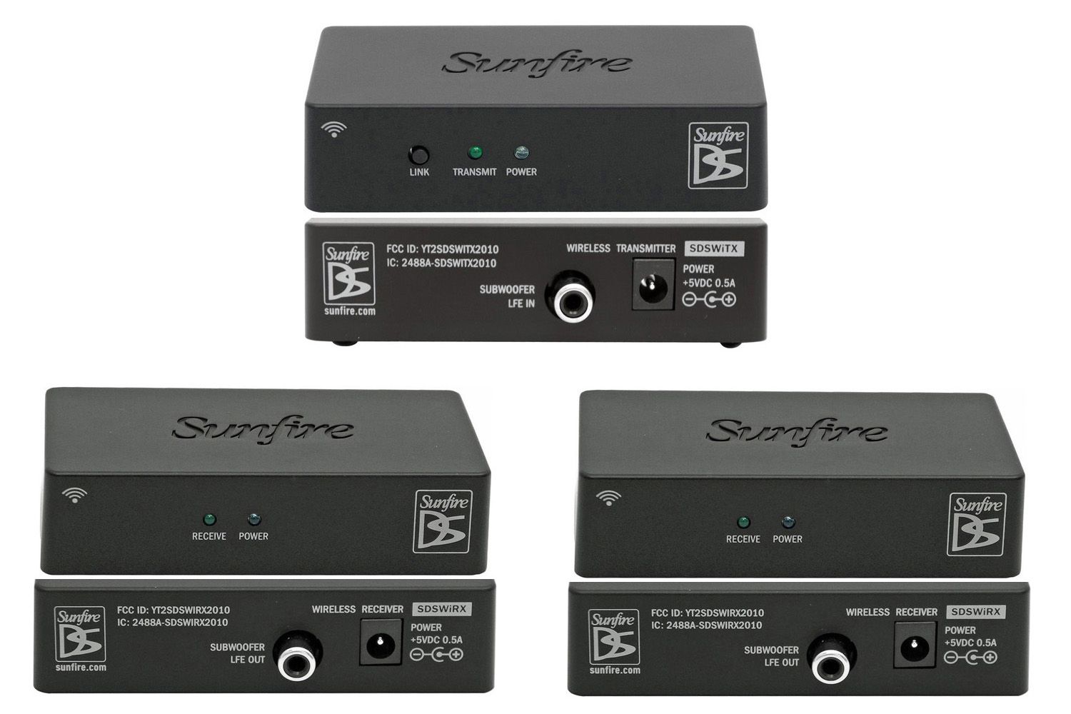 Sunfire trådlösa subwoofer-kit SDS-WITX och WIRX