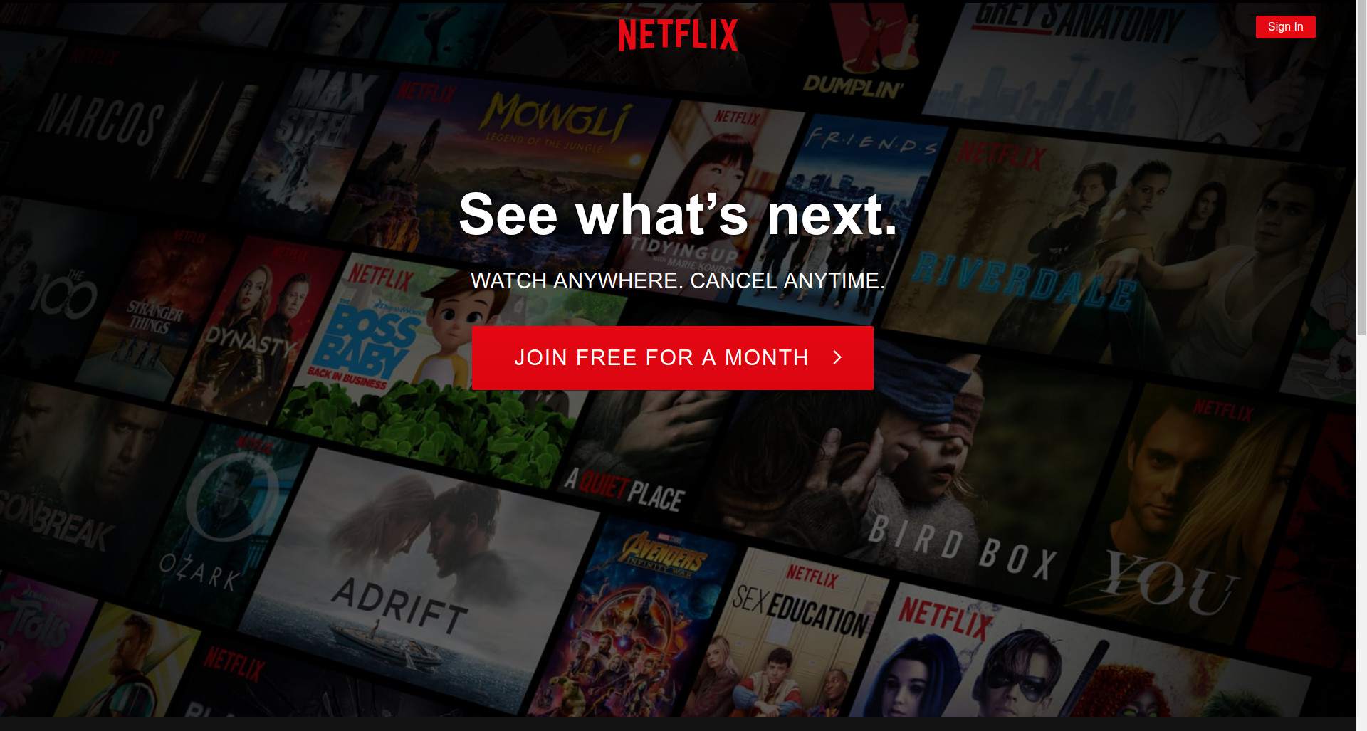 Netflix körs med Chrome Launcher