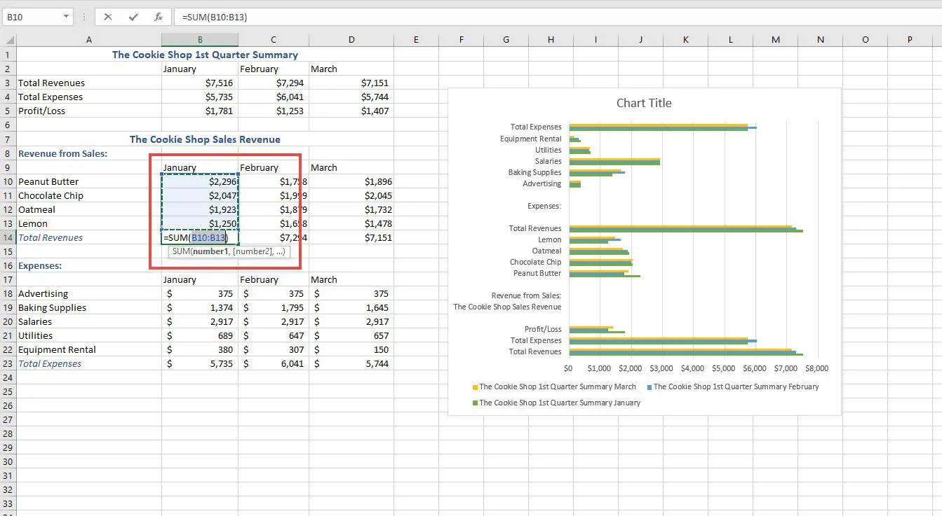 Microsoft Excel-formler och funktioner