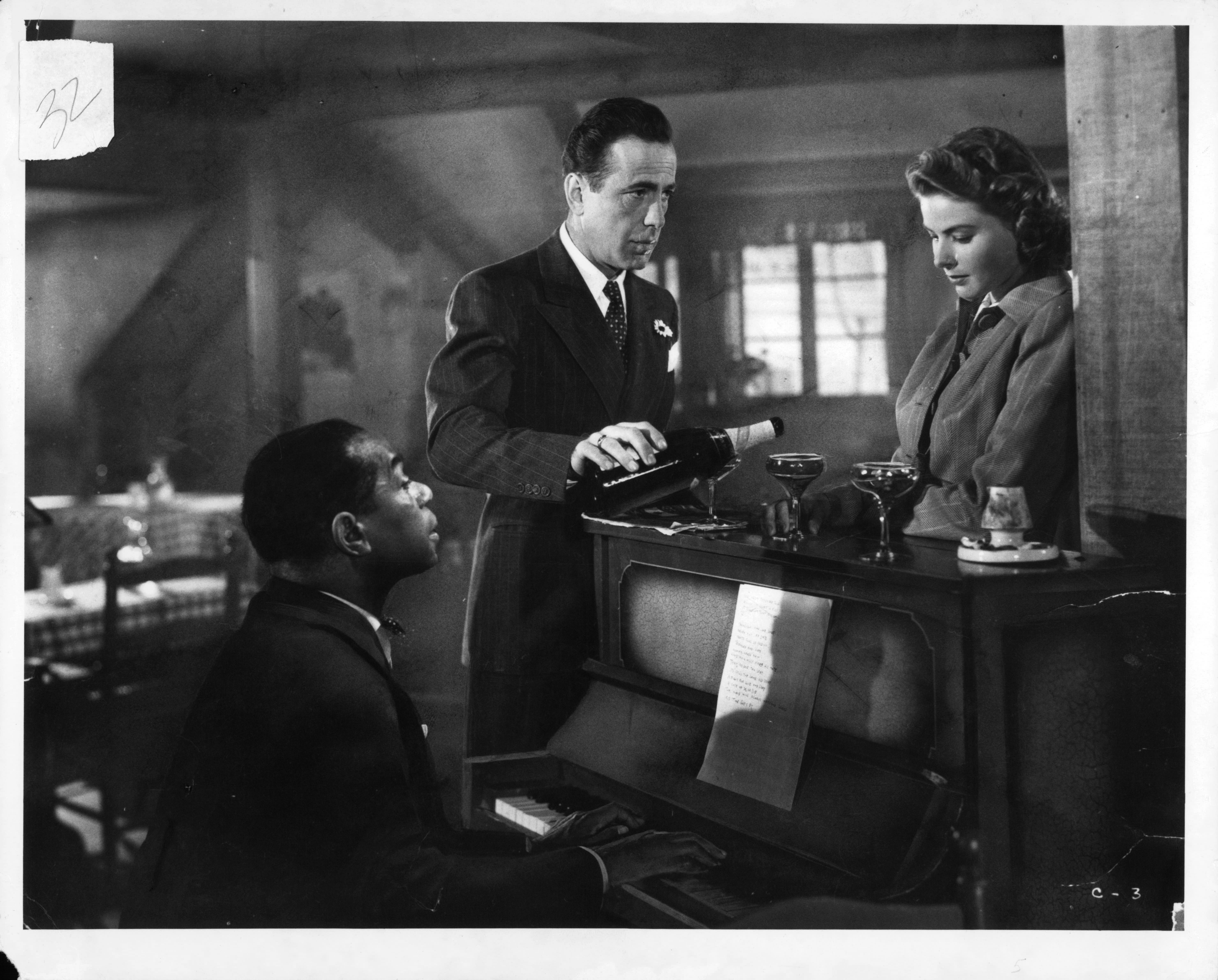 Humphrey Bogart och Ingrid Bergman i 'Casablanca'