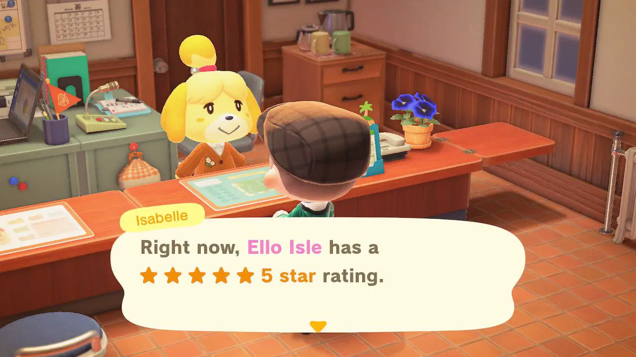 Isabelle ger ön betyg i New Horizons