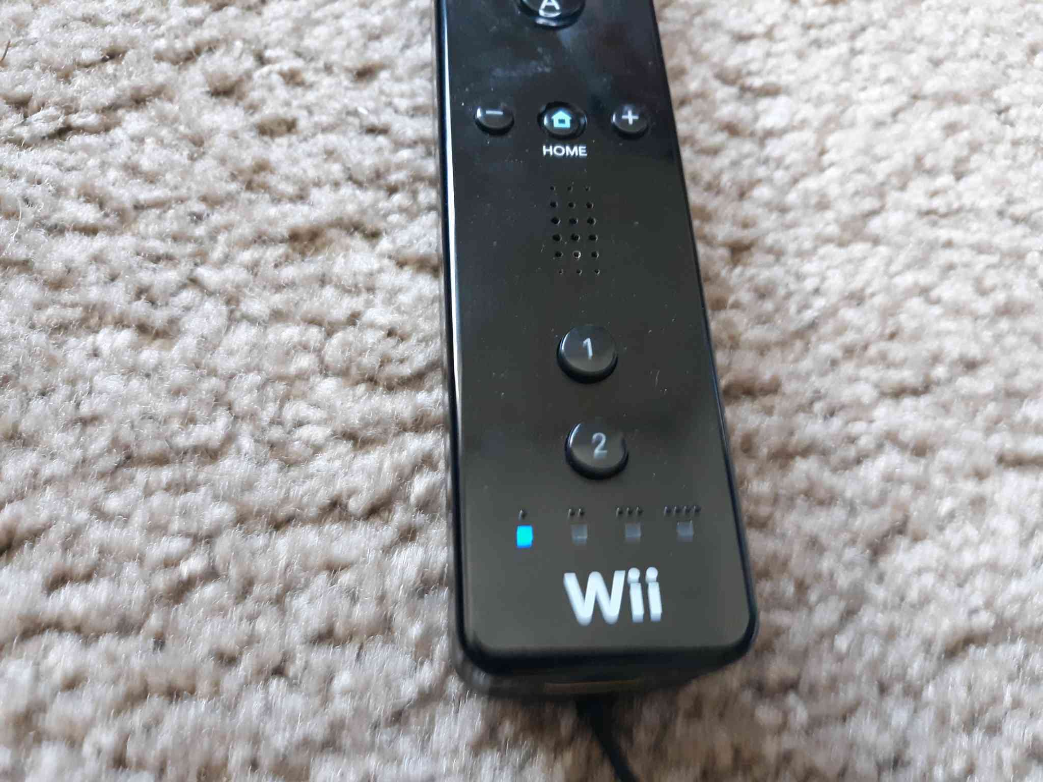Knapparna 1 och 2 på Wii-fjärrkontrollen