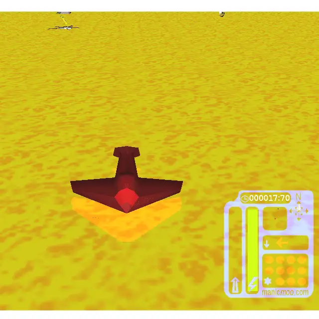 Skärmdump som visar flygplan från ett videospel.