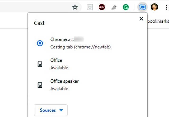 Cast Chrome från PC Setup