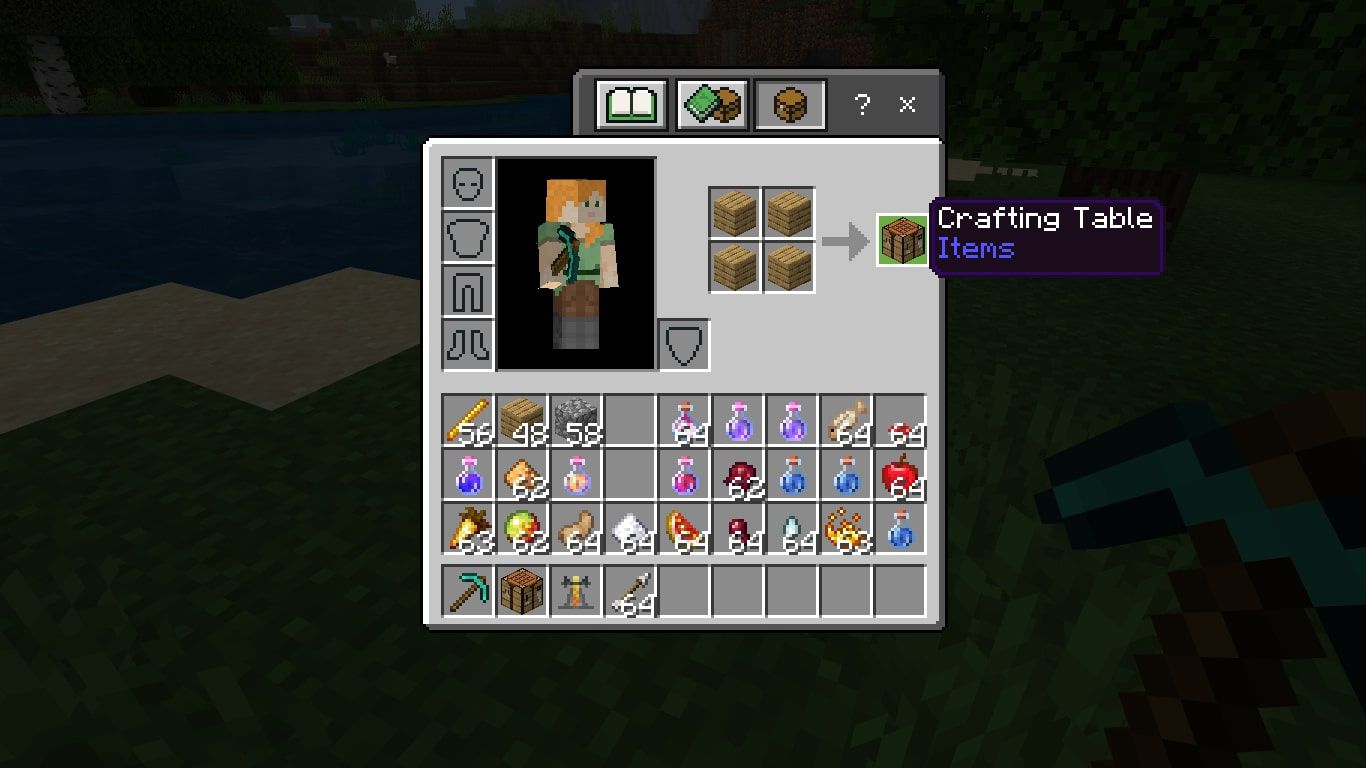 Crafting Table i Minecraft