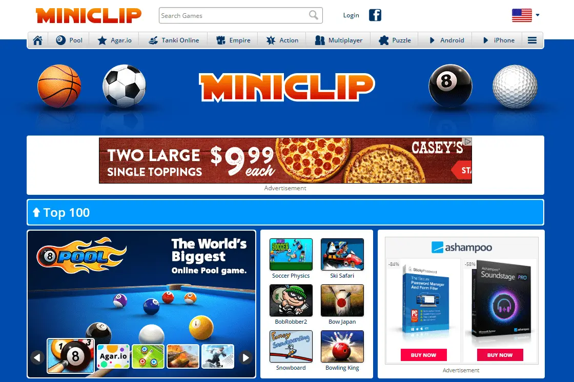 Miniclip gratis onlinespelwebbplats