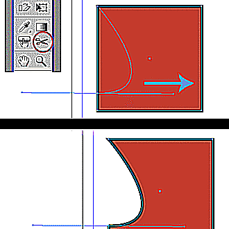 InDesign Scissors Cut Curve skärmdump