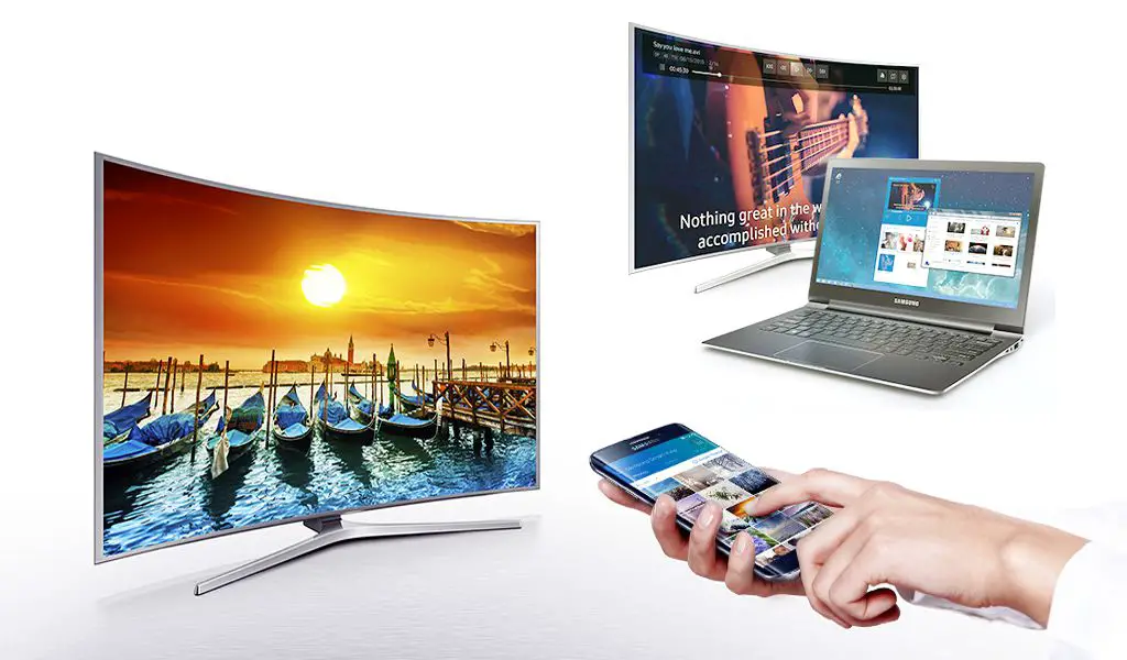 Samsung SmartView Media Sharing Exempel