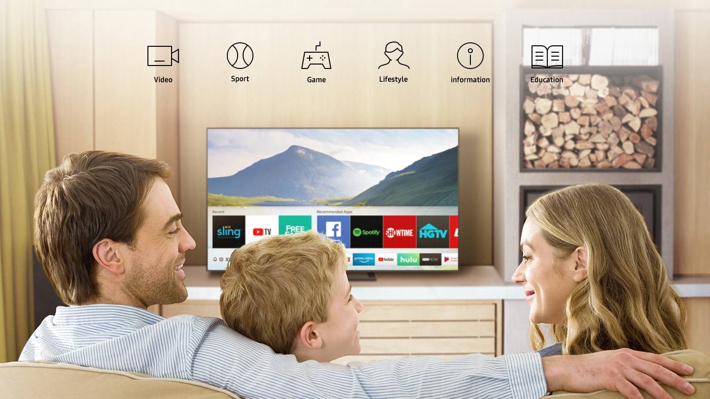 Samsung Smart TV Lifestyle Image