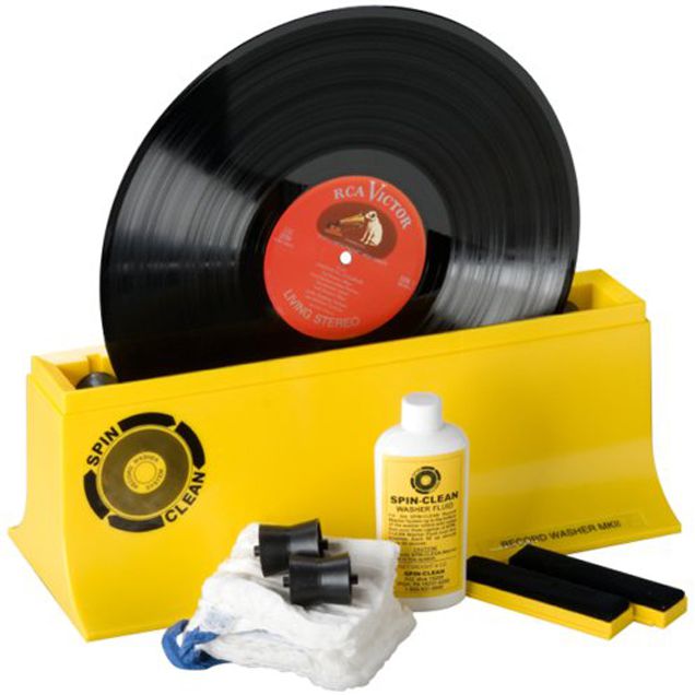 Spin-Clean skivtvättsystem för rengöring av vinylskivor