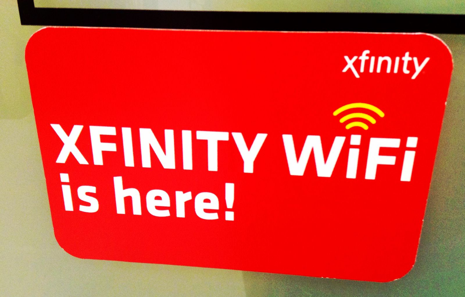 Xfinity WiFi-tecken