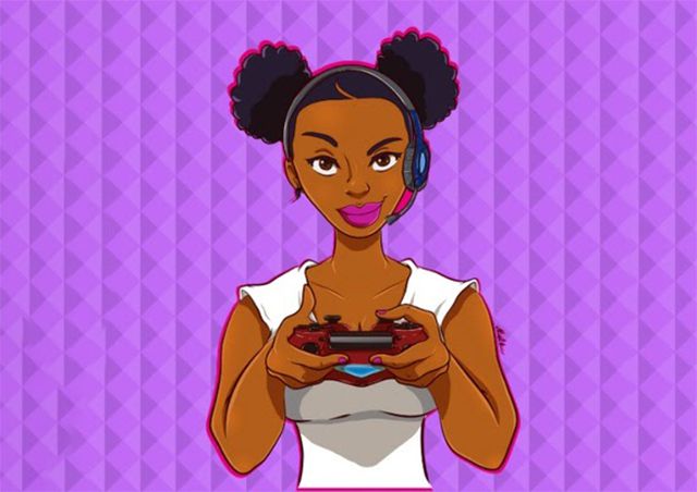 Black Girl Gamer-logotypen