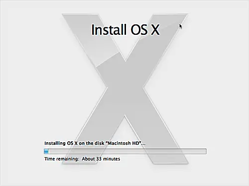 Hur man utför en ren installation av OS X Mountain Lion på en startdrev