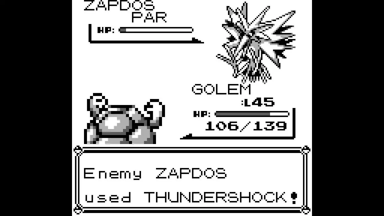 Fånga en Zapdos i Pokemon Red