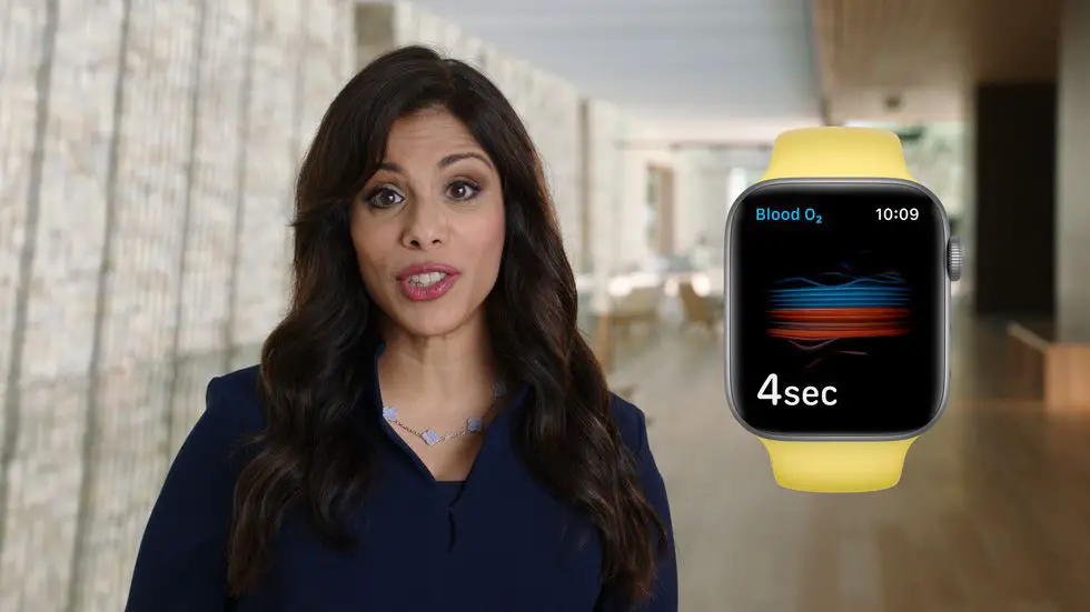 Hur Apple Watch Series 6 fokuserar på välbefinnande 1 Dr.SumbulDesaiAppleWatchSeries6large 4f59a2f9669842188f0752fc9665b49f