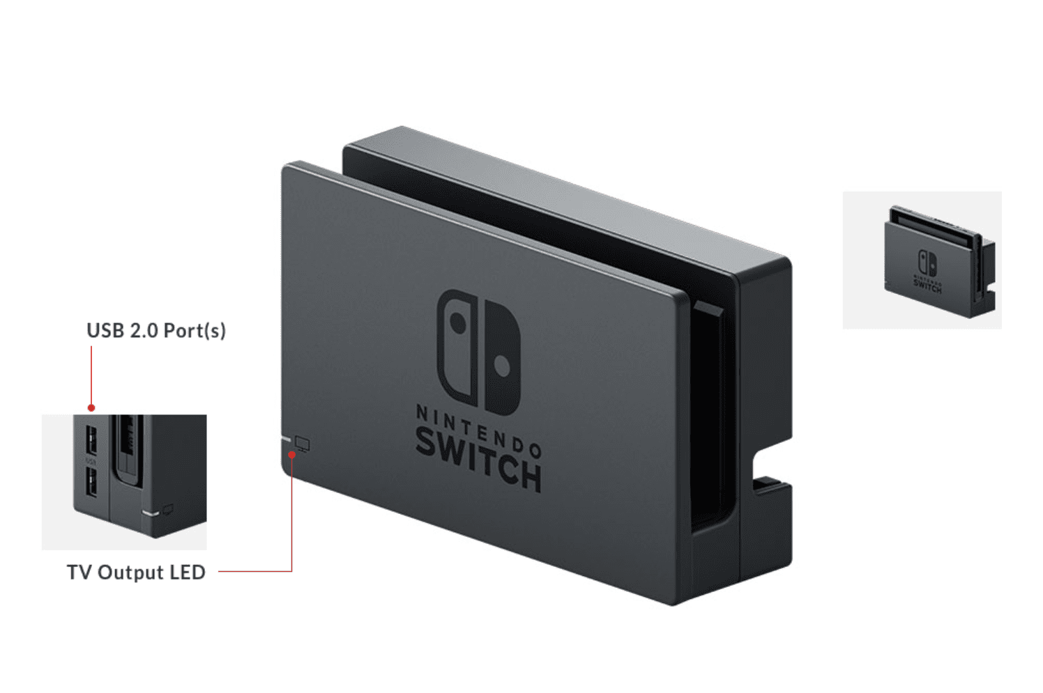 Framsidan av Nintendo Switch